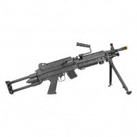 RIFLE AIRSOFT LMG M249 LIGHT ROSSI 