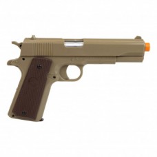 PISTOLA DE PRESSÃO KWC 1911 TAN MOLA 6MM